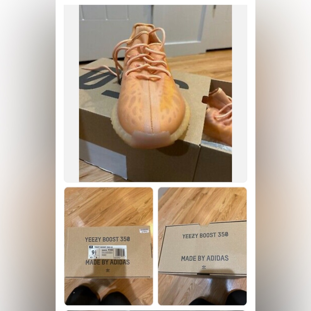 Size 9.5 - adidas Yeezy Boost 350 V2 new rare color - Picture 2 of 2